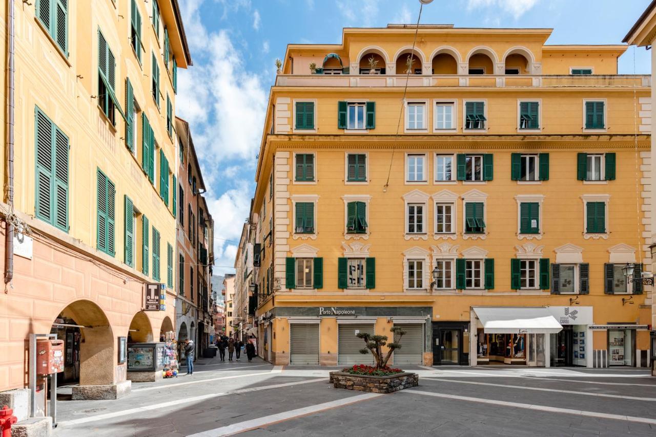 Cavour 9 Apartment 2B 2B 100Mq With Private Garage, In Center Of Rapallo, Wifi, Air Conditioned Exterior foto